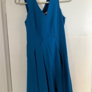 Rebecca Taylor Vibrant Blue Midi Dress